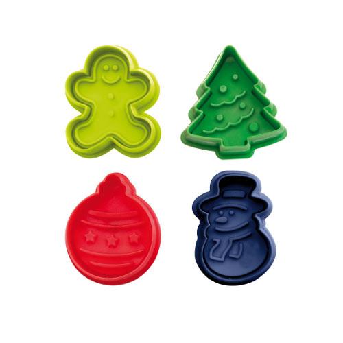 Ibili Cortapastas Navidad 4 Pc